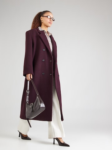 TOPSHOP Overgangsfrakke 'ELLY' i rød