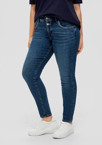 s.Oliver Red Label Big & Tall Skinny Jeans in Blau