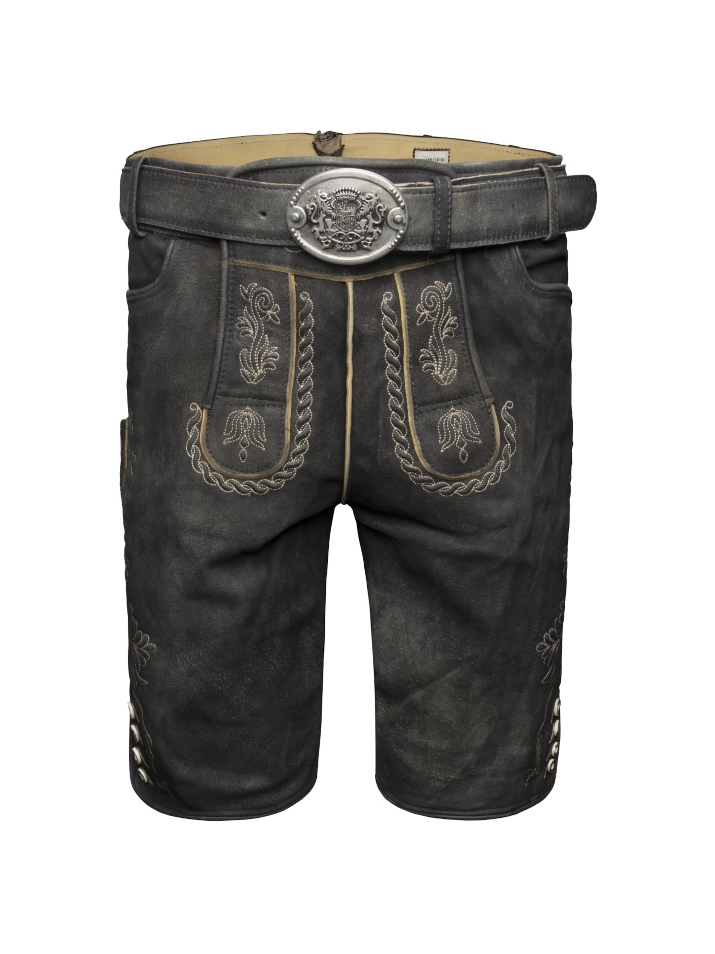 Regular Pantalon folklorique 'Bertram' STOCKERPOINT en gris : devant