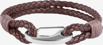 Akzent Bracelet 'Jadal, langlebig' in Brown: front