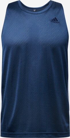 ADIDAS SPORTSWEAR Performance Shirt in Blue: front