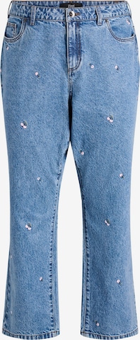 mėlyna Zizzi Standartinis Džinsai 'Gemma': priekis