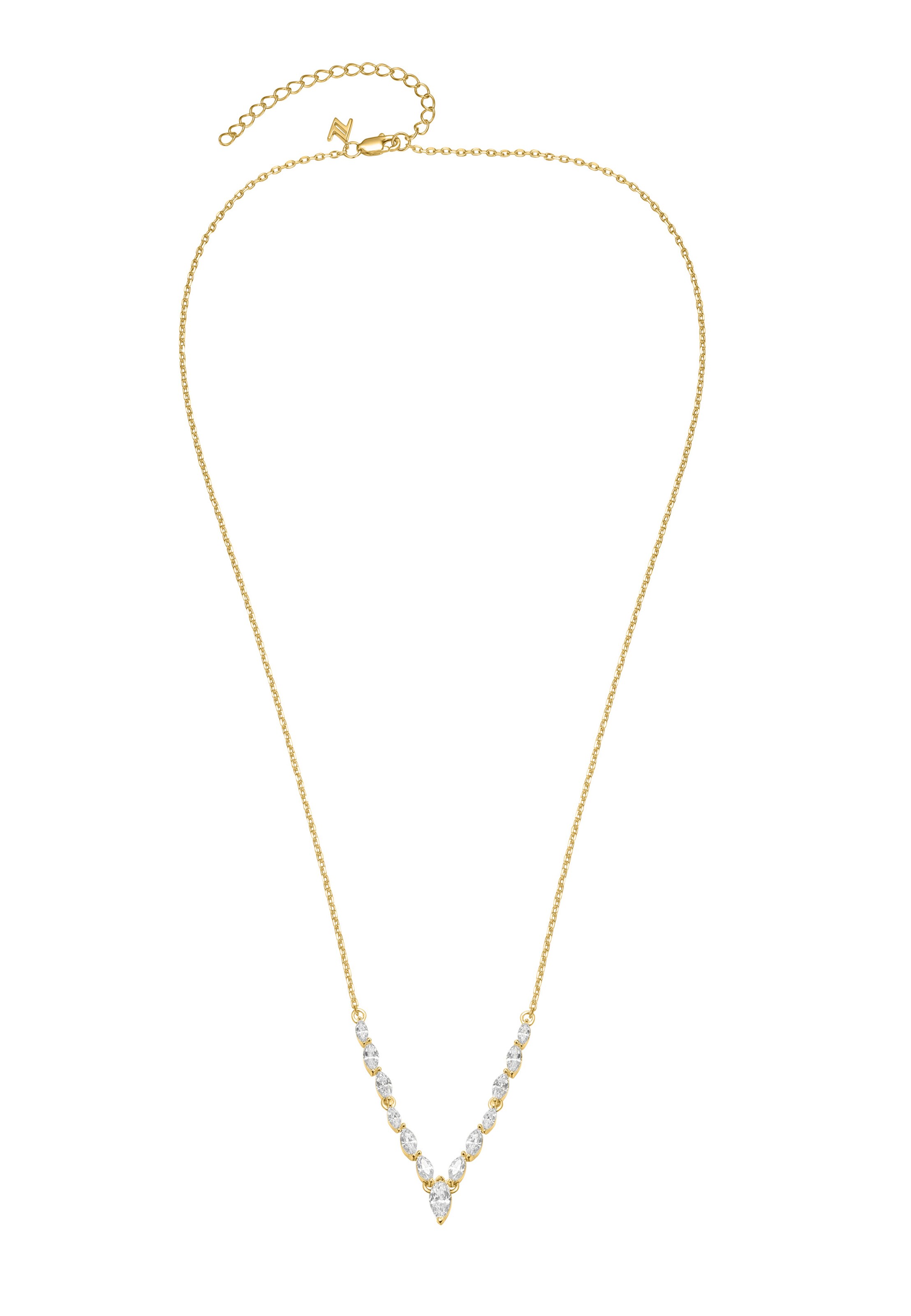 Nana Kay Necklace 'Sparkly Couture' in Yellow: front