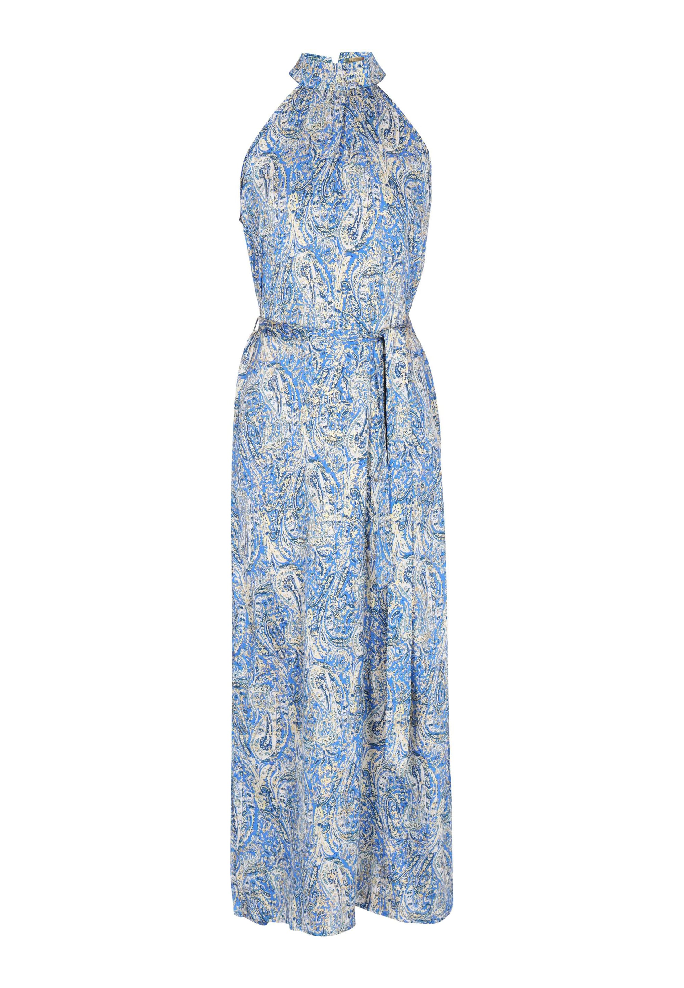 ebeeza Dress in Sapphire / Light yellow / White, Item view