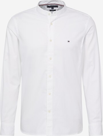 Tommy Hilfiger Tailored Přiléhavý střih Košile – bílá: přední strana