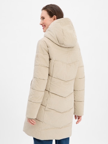 Ragwear Wintermantel 'Pavla Cordy' in Beige