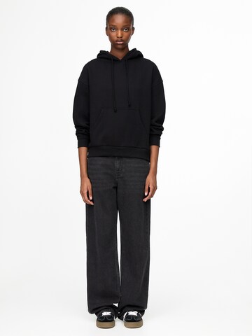 Sweat-shirt Pull&Bear en noir