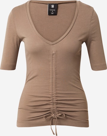 G-Star RAW Shirt in Brown: front