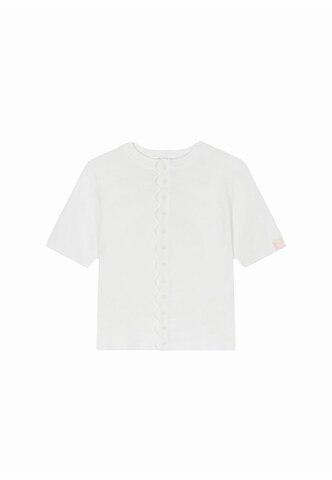 T-shirt 'Tan' OH APRIL en blanc : devant