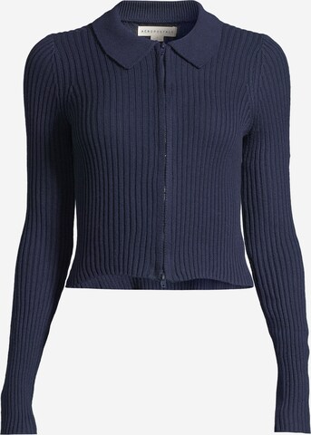 Cardigan AÉROPOSTALE en bleu : devant