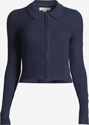 AÉROPOSTALE Knit cardigan in Blue: front