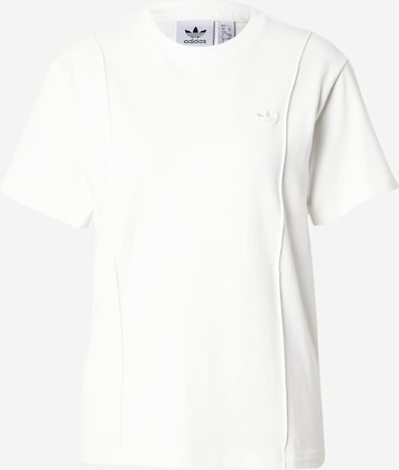 ADIDAS ORIGINALS Majica 'Premium Essentials' | bela barva: sprednja stran