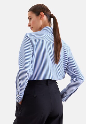 SEIDENSTICKER Bluse in Blau