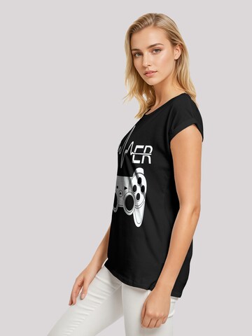 T-shirt 'Gamer Heartbeat' F4NT4STIC en noir