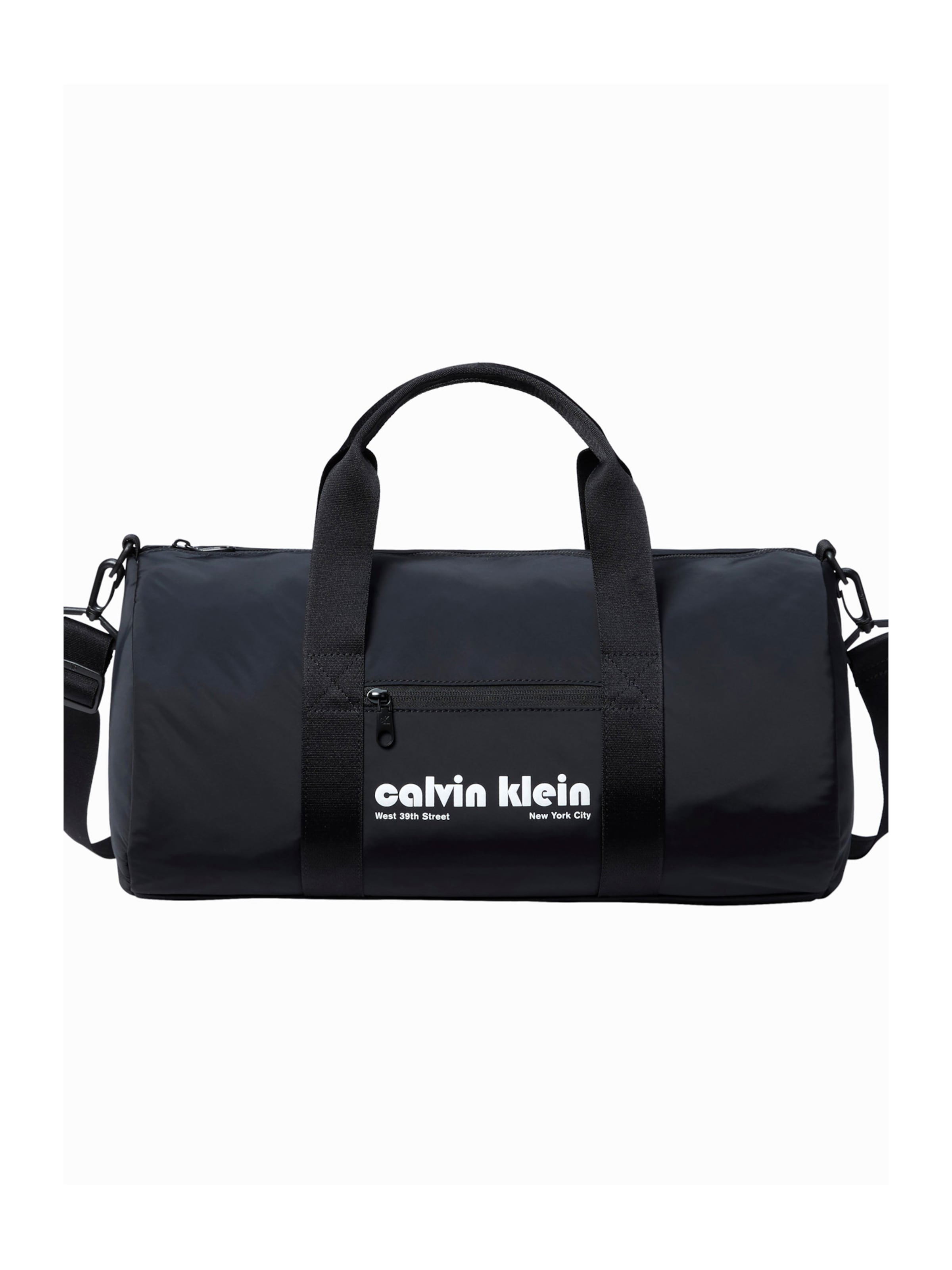 Calvin Klein Дорожная сумка в Черный: спереди