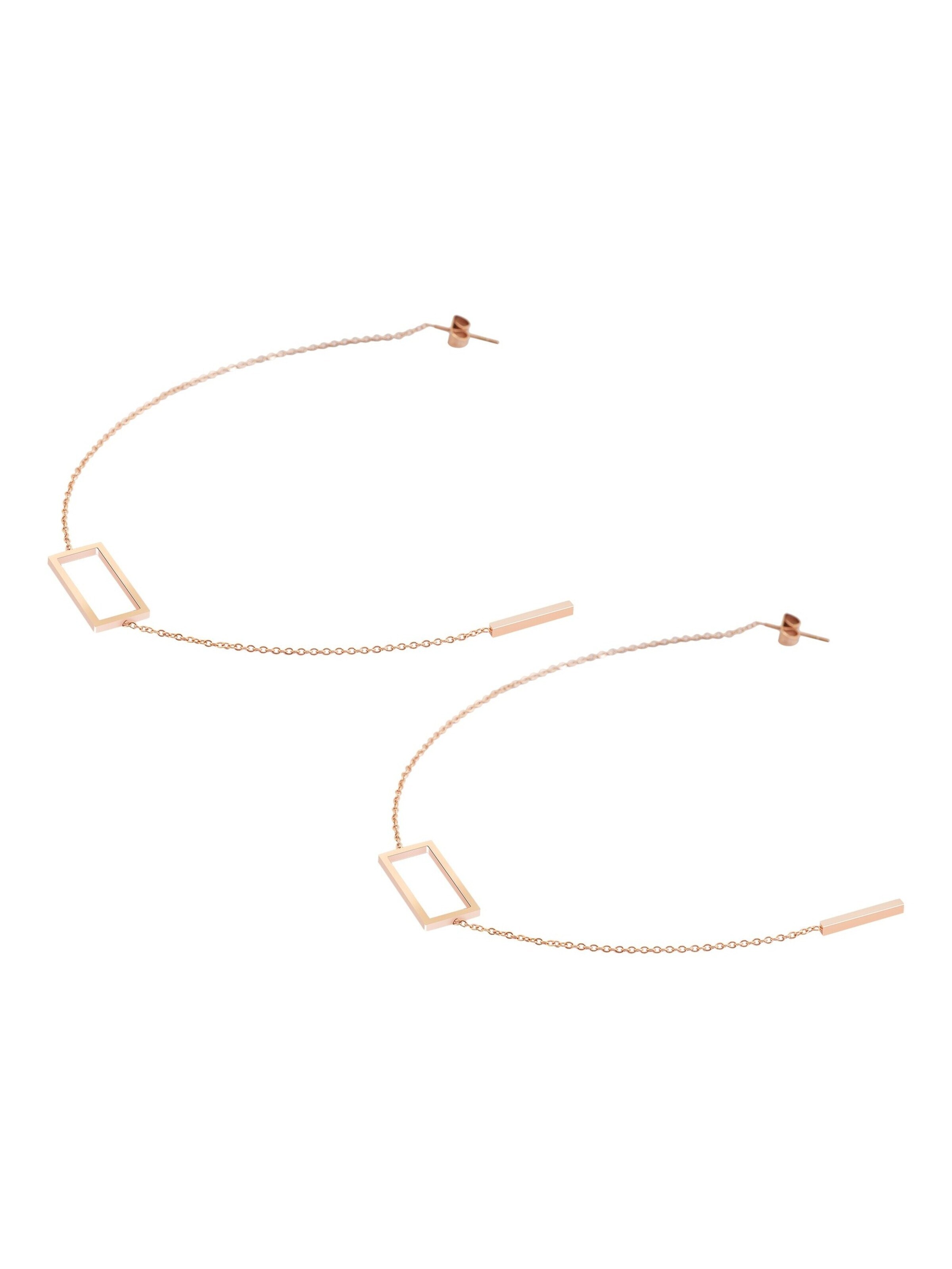 Akzent Earrings 'Vilte, langlebig' in Gold