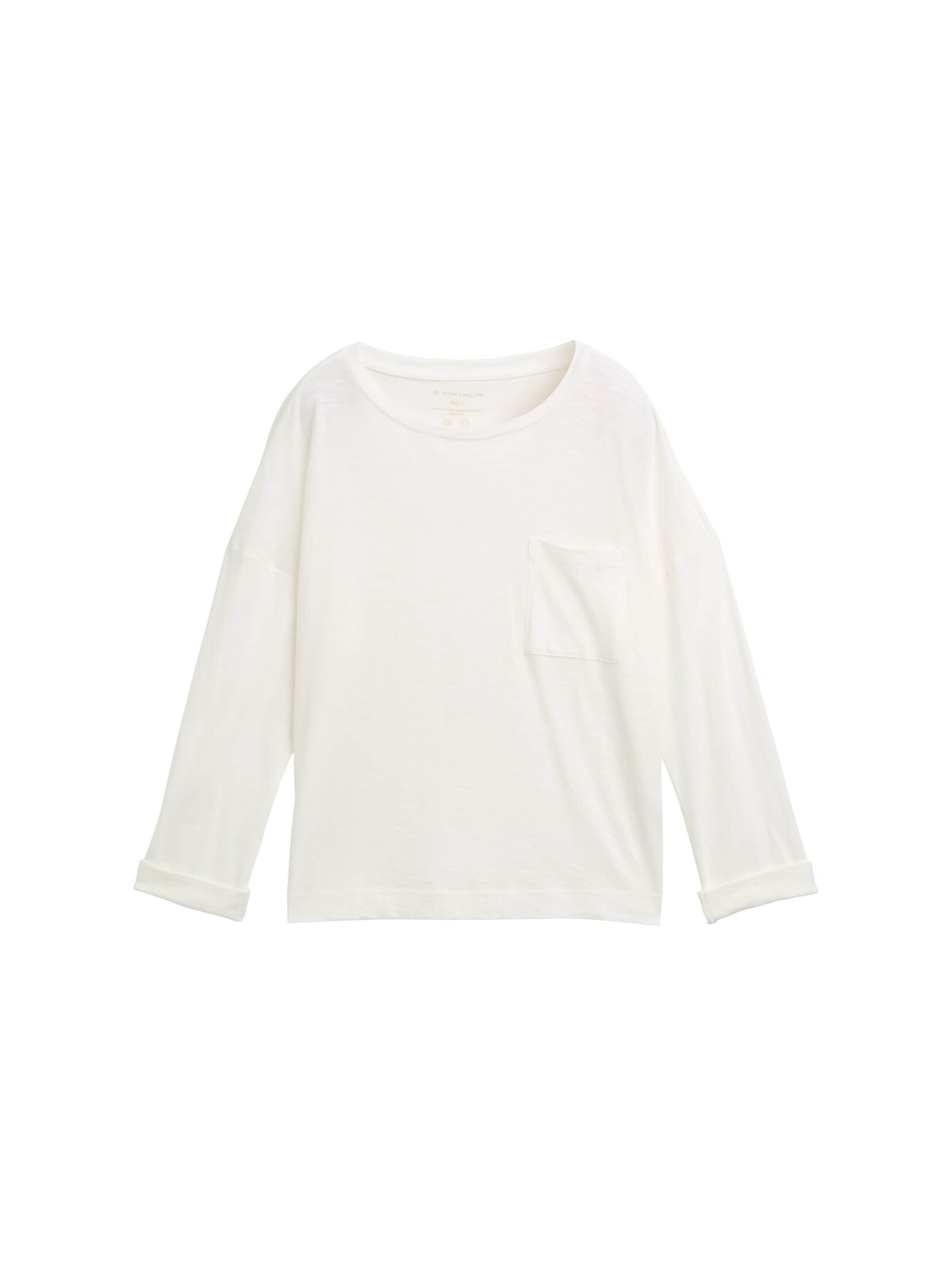 TOM TAILOR Shirt in Beige: front