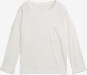 TOM TAILOR Shirt in Beige: front