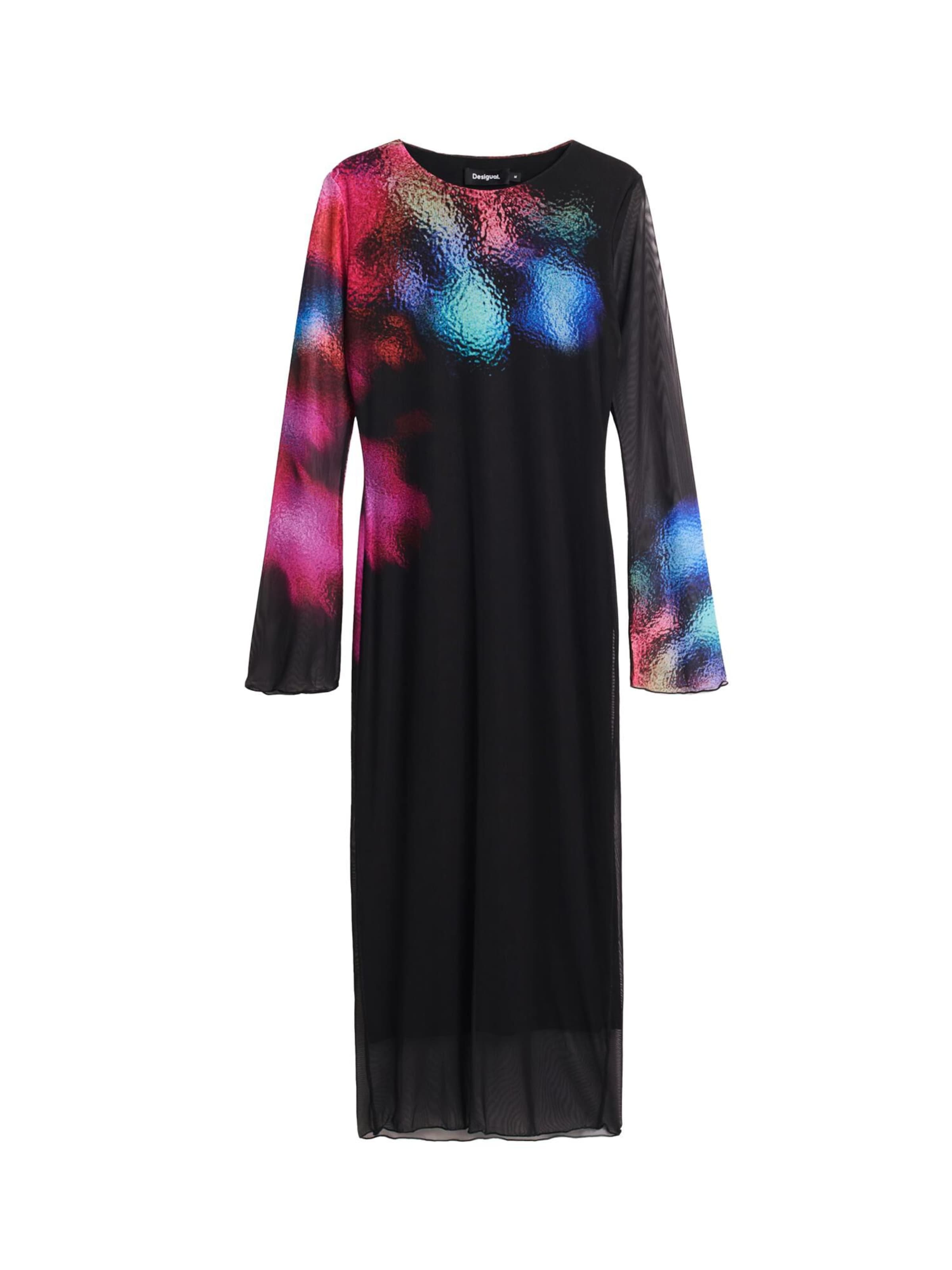 Desigual Kleit, värv must: eest vaates