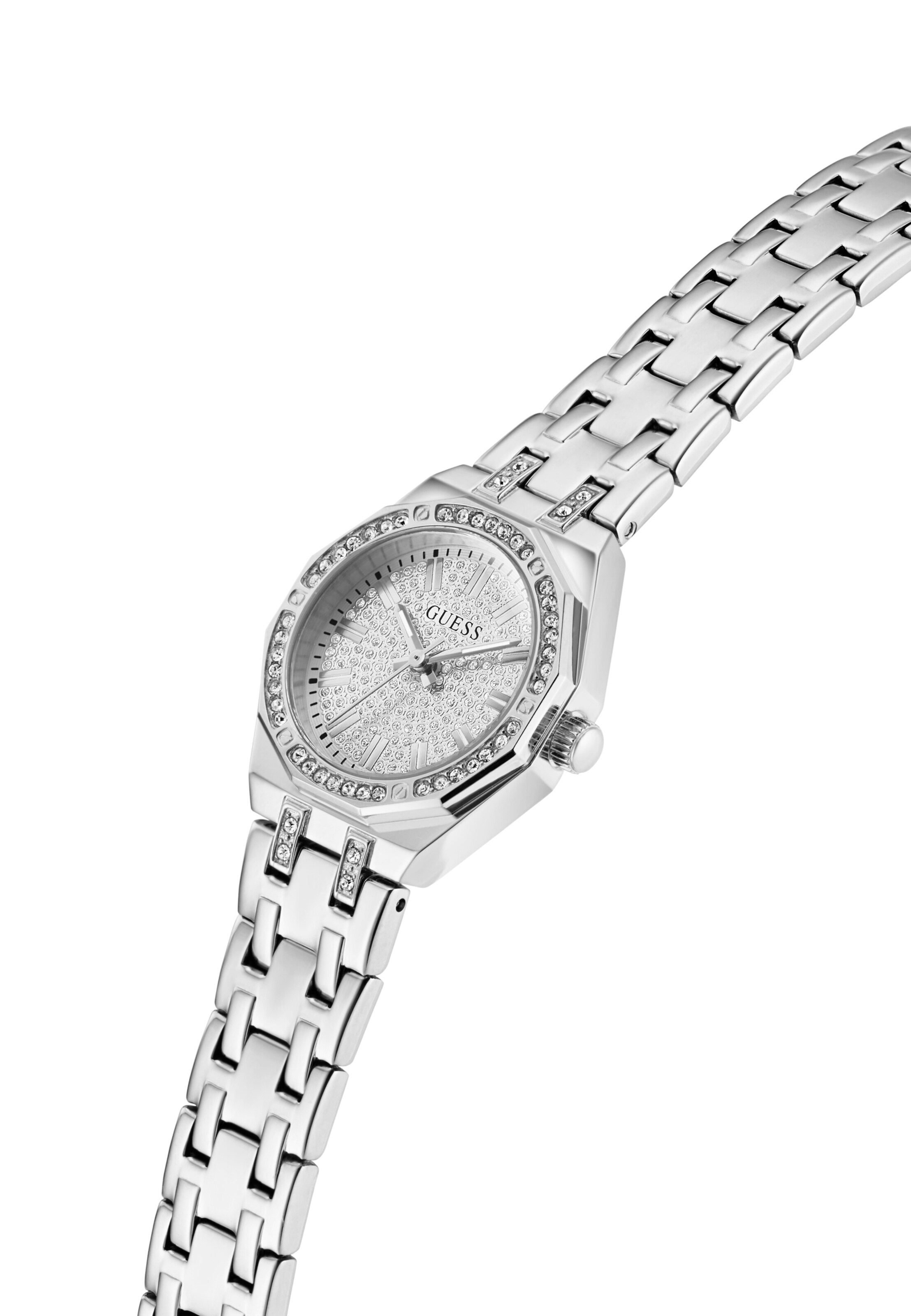 GUESS Analoguhr 'PIXIE' in Silber