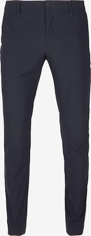 Alberto Slimfit Chino in Blauw: voorkant