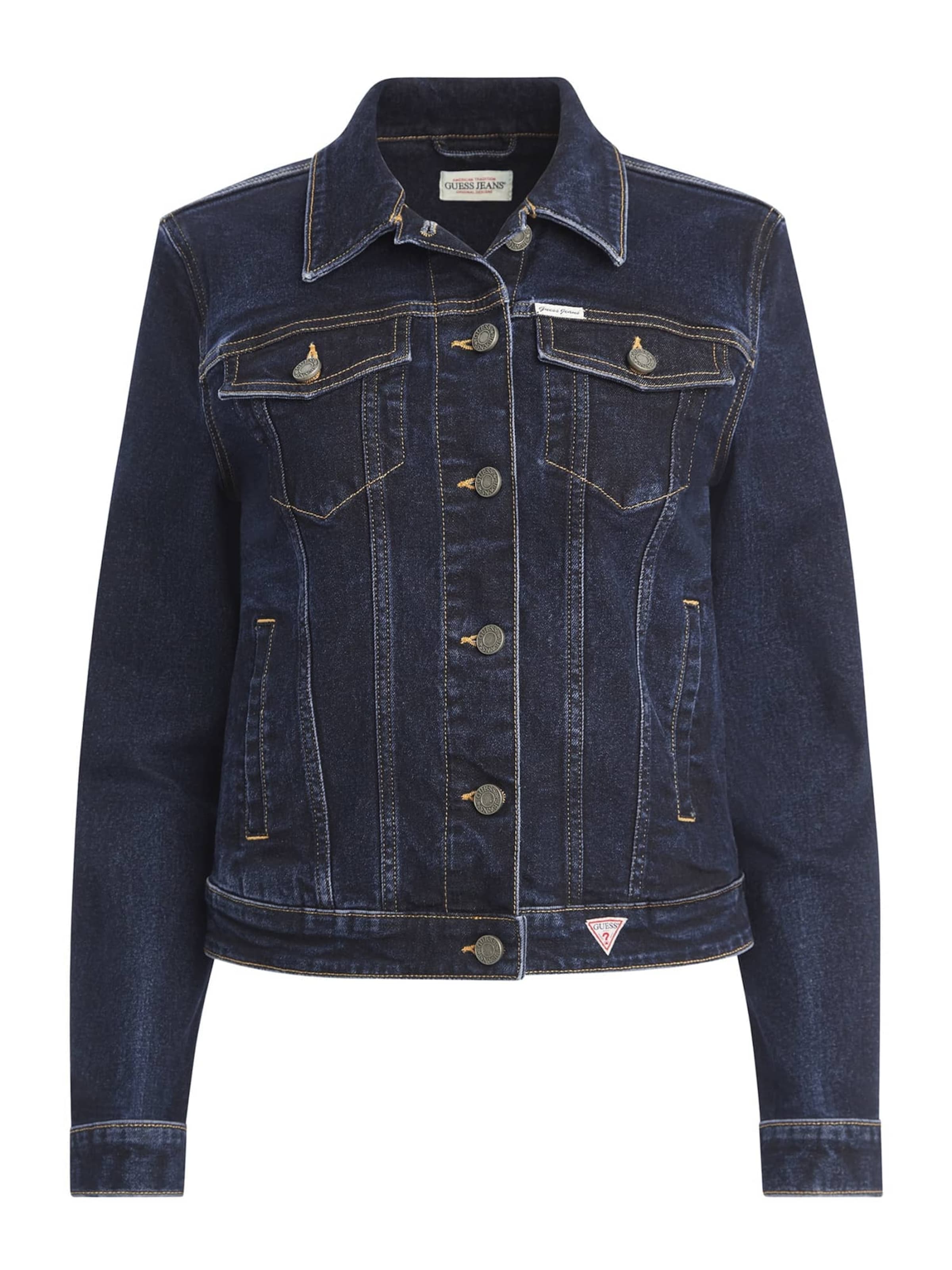 GUESS JEANS Between-season jacket in Blue: front