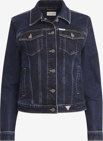 mėlyna GUESS JEANS Demisezoninė striukė: priekis