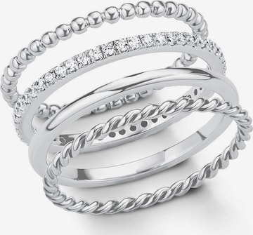 s.Oliver Ring in Silver: front