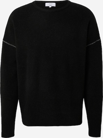 DAN FOX APPAREL Sweater 'Thilo' in Grey: front