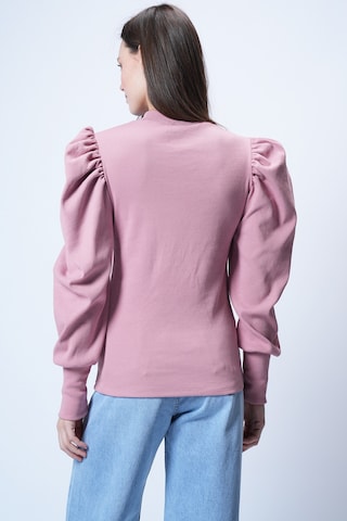 Trend Alaçatı Stili Bluza | roza barva