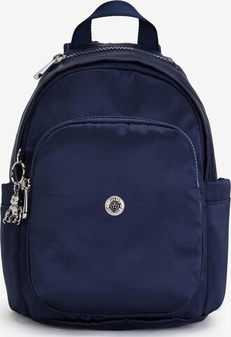 KIPLING Rugzak 'Delia' in Blauw: voorkant