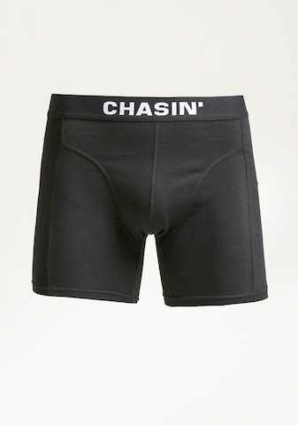 Boxers 'Billy' CHASIN' en noir : devant