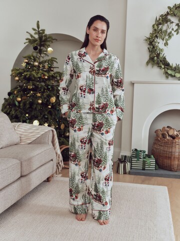 Next Pyjamas i beige: forside
