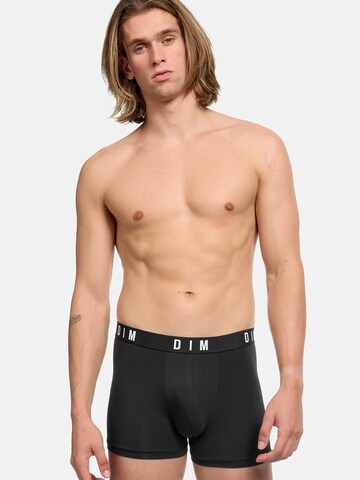 Boxers DIM en noir : devant