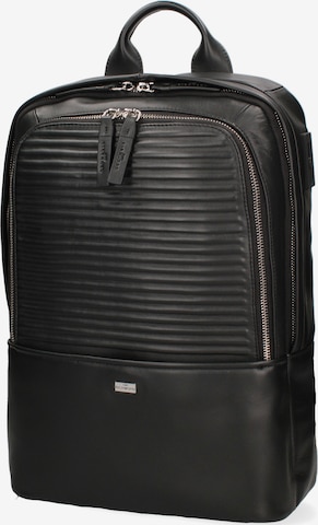 Zaino di John Richmond in nero: frontale