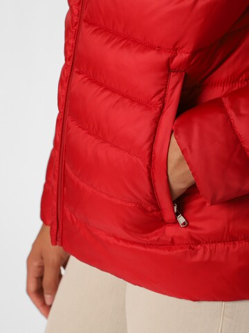 Marie Lund Between-Season Jacket in Red