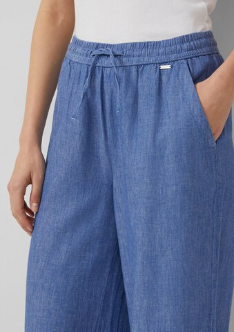 s.Oliver Wide leg Trousers in Blue