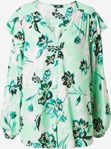 Wallis Blouse in Groen: voorkant