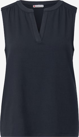 STREET ONE Top in Blue: front