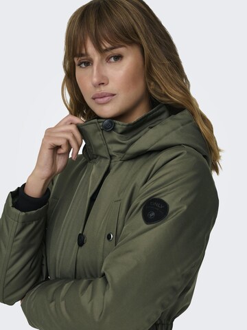 Parka mi-saison ONLY en vert