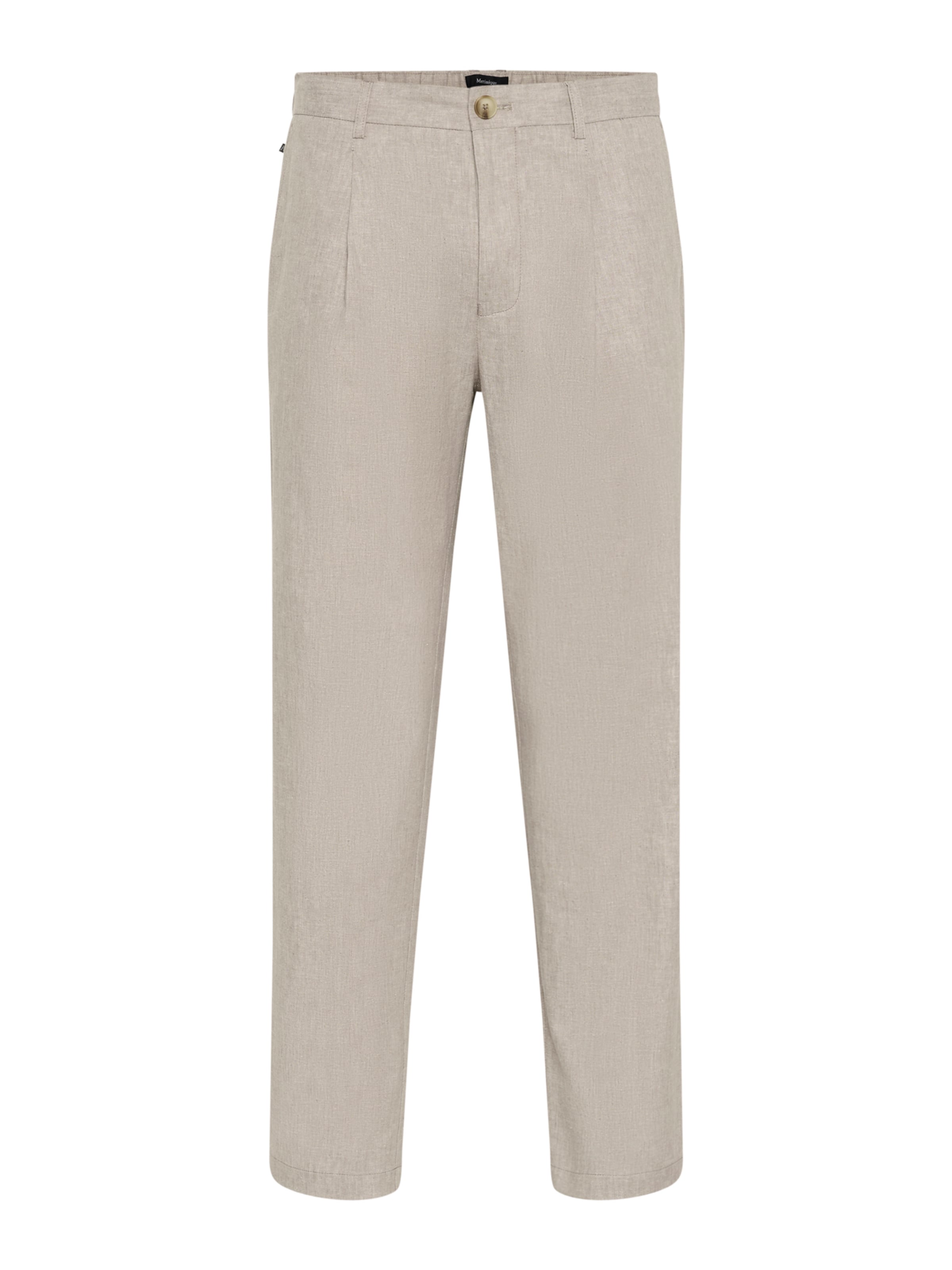 Matinique Regular Hose 'Hart' in Grau: Vorderseite