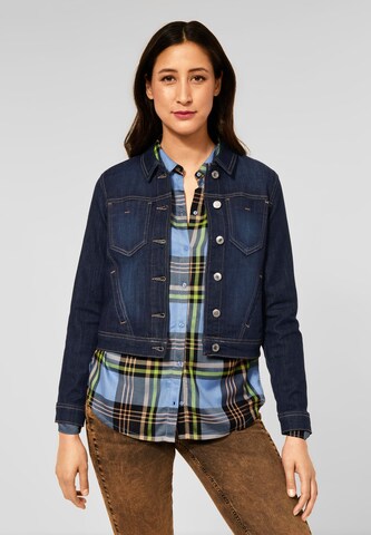 STREET ONE Between-Season Jacket in Blue: front