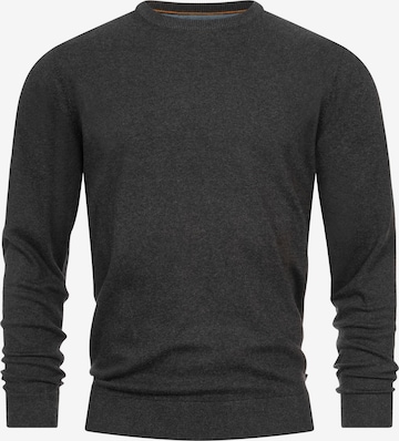 INDICODE JEANS Pullover in Grau: Vorderseite