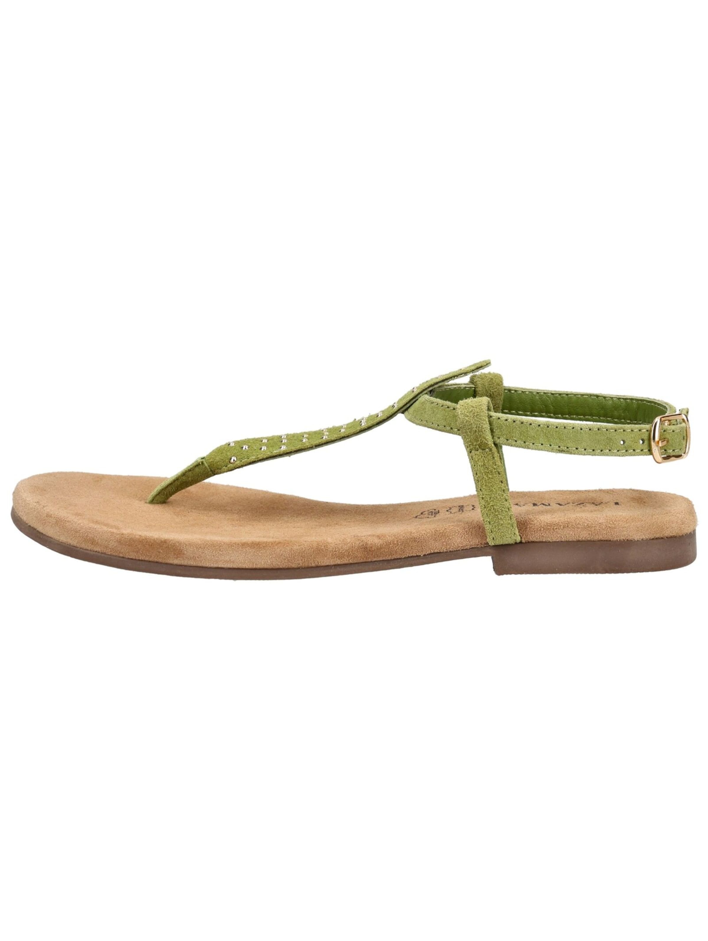 Tongs LAZAMANI en beige