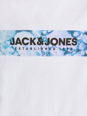 Jack & Jones Junior Tričko 'Anniv' - biela