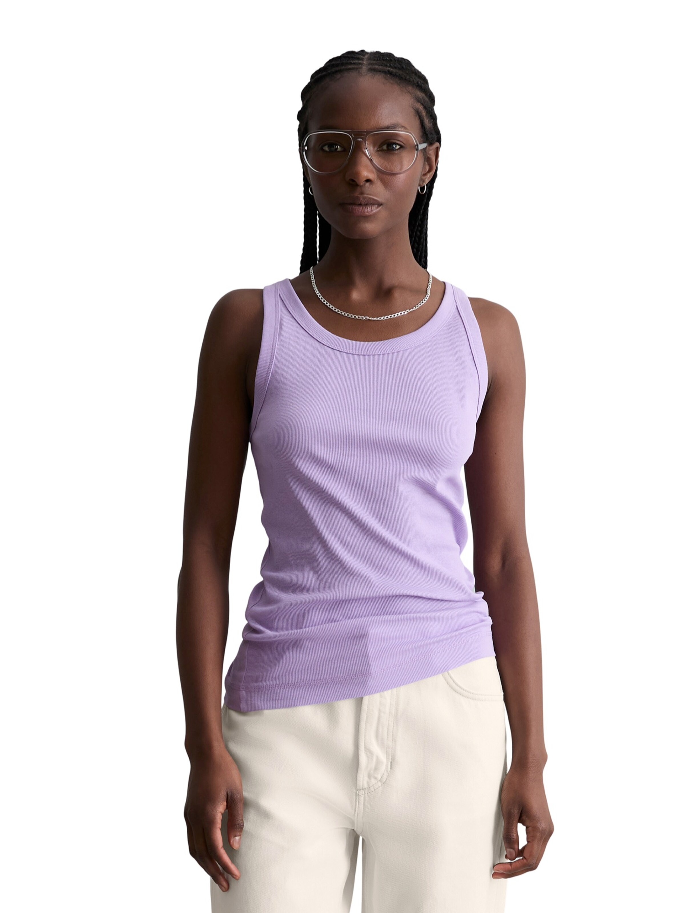 Top de la Marc O'Polo DENIM pe mov: față