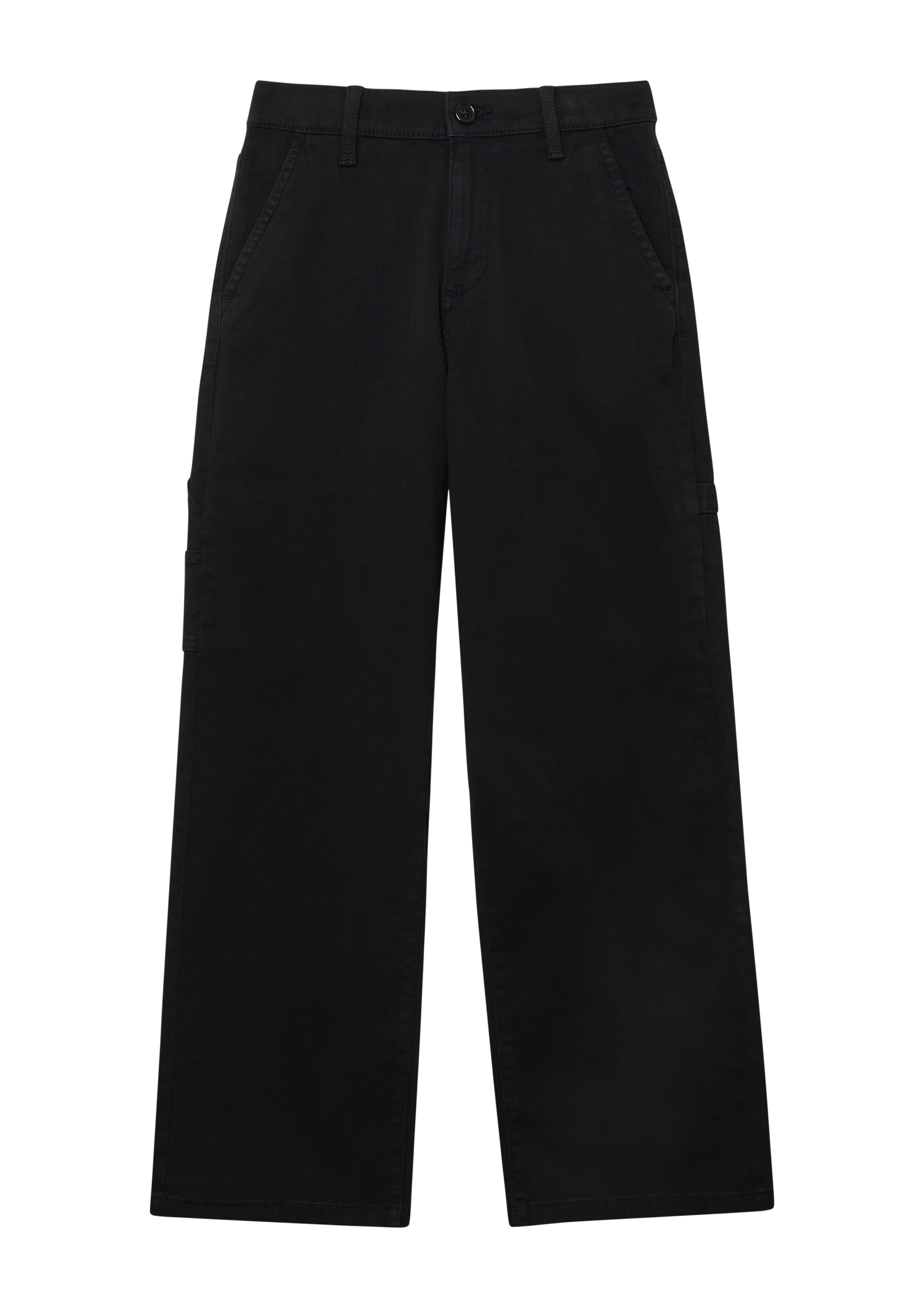 Wide Leg Pantalon s.Oliver en noir : devant