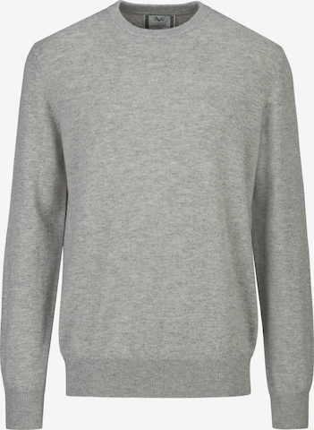 19V69 ITALIA Pullover 'Clint Embro' in Grau: Vorderseite