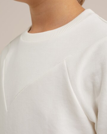 Sweat-shirt WE Fashion en blanc