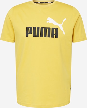 PUMA Funkčné tričko - Žltá: predná strana